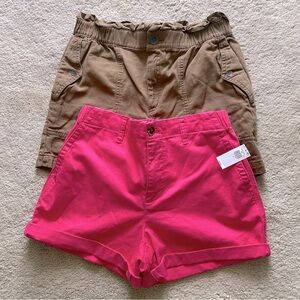 2-Pairs Set Old Navy Shorts Size S